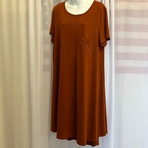 LuLaRoe Womens Carly Dress Size 2XL